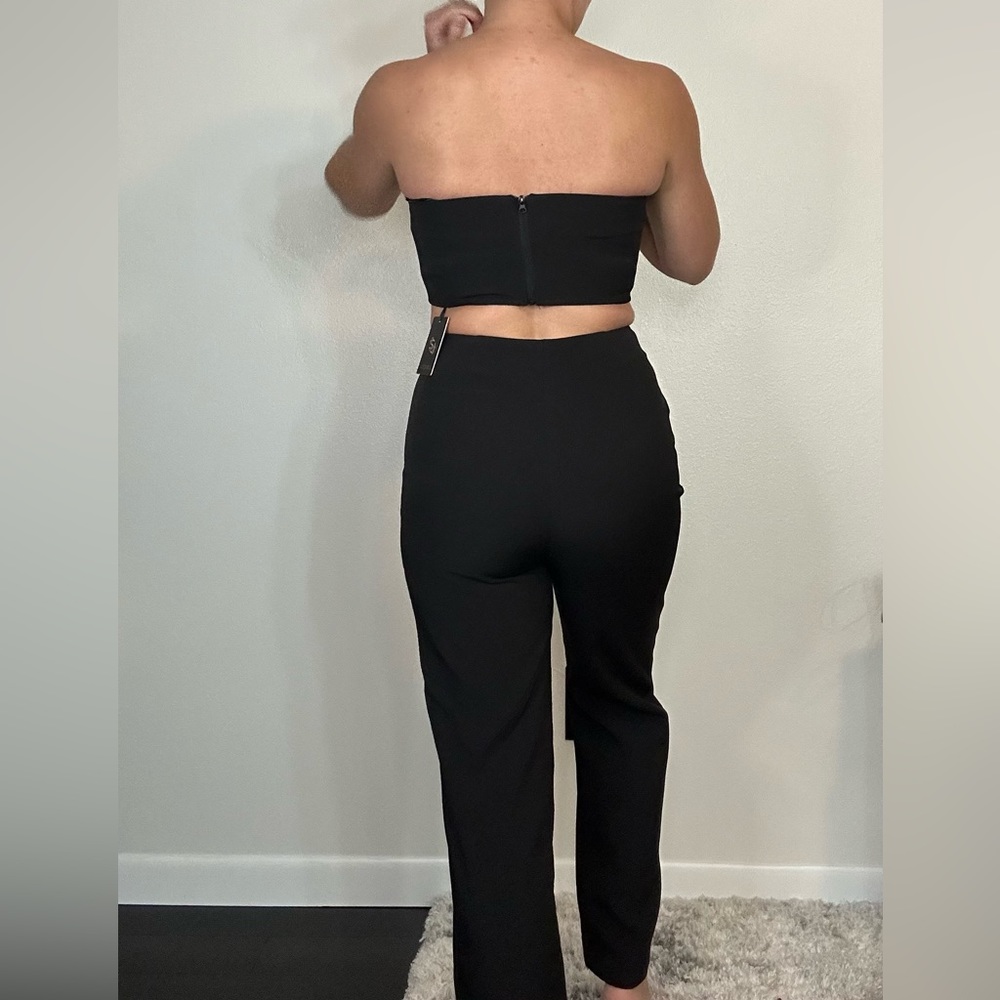 Sincerely Jules | 2-Piece Crop Bandeau Pant Set - Picture 5 of 13